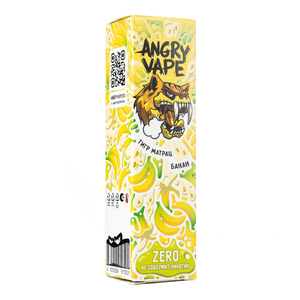 MK Жидкость Angry Vape Zero Тигр Матрац (Банан) 0% 30 мл PG 50 | VG 50