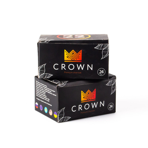 Уголь Crown 24шт 22мм