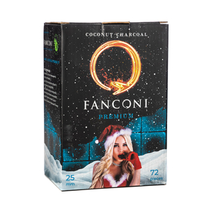 Уголь Fanconi 1кг 25мм