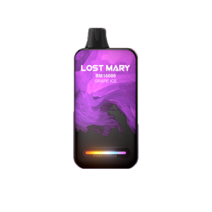 Одноразовая электронная сигарета Lost Mary BM16000 Grape Ice (Виноградный Лед) 16000 затяжек