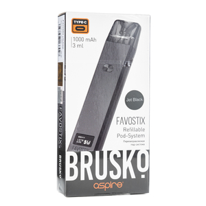 Pod система Brusko Favostix 1000 mAh Черный