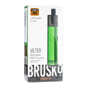 Pod система Brusko Vilter 450 mAh Светло Зеленый