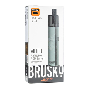 Pod система Brusko Vilter 450 mAh Серый