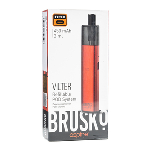 Pod система Brusko Vilter 450 mAh Красный