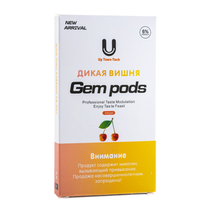 Картриджи для Juul Gem Pods Wild Cherry (Дикая вишня) 4 шт 2%