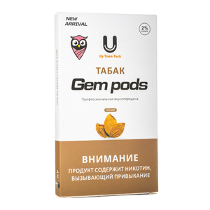 Картриджи для Juul Gem Pods Tobacco (Табак) 4 шт 2%