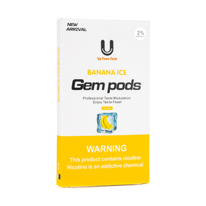 Картриджи для Juul Gem Pods Banana Ice (Банан со льдом) 4 шт 2%