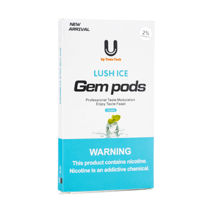 Картриджи для Juul Gem Pods Lush ice (Ледяная мята) 4 шт 2%