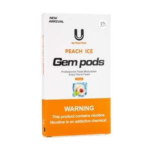 Картриджи для Juul Gem Pods Peach Ice (Персик со льдом) 4 шт.