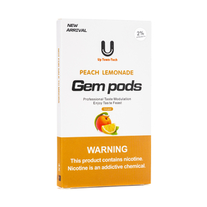 Картриджи для Juul Gem Pods Peach Lemonade (Персиковый лимонад) 4 шт.