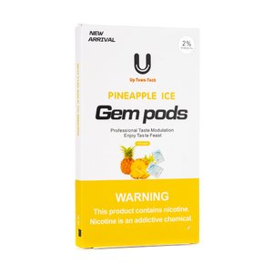 Картриджи для Juul Gem Pods Pineapple ice (Ананас со льдом) 4 шт.