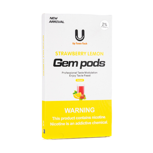 Картриджи для Juul Gem Pods Strawberry Lemon (Клубничный лимонад) 4 шт 2%