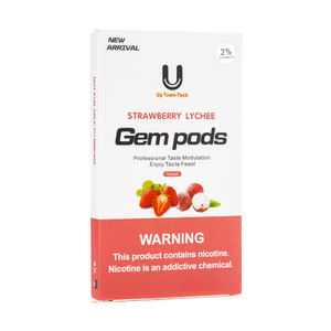 Картриджи для Juul Gem Pods Strawberry Lychee (Клубника личи) 4 шт.