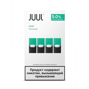 Картриджи JUUL Мята 5% 4 шт