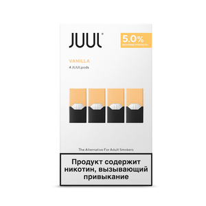 Картриджи JUUL Ваниль 5% 4 шт