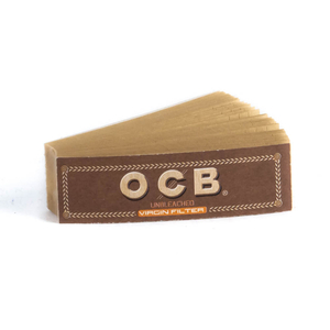 Бумажный фильтр для самокруток OCB Virgin Filter Unbleached