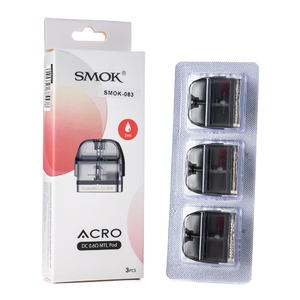 Упаковка картриджей  SMOK ACRO  0.6(в упак. 3 шт.)