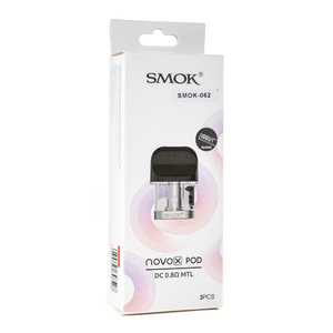 Упаковка картриджей Smok Novo X  DC 0,8 ohm MTL by SMOK (в упаковке 3 шт)