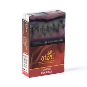 Табак Afzal Pan Raas (Индийские специи) 40 г ТП