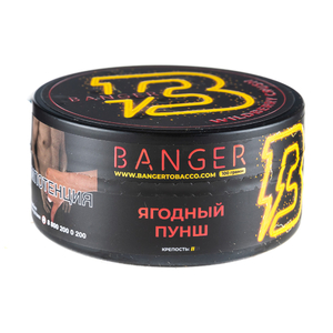 Табак Banger Wildberry Crush (Ягодный пунш) 100 г