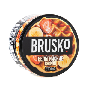 МК Кальянная смесь Brusko Strong  Бельгийские вафли 50 г