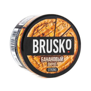 МК Кальянная смесь Brusko Strong  Банановый пирог 50 г