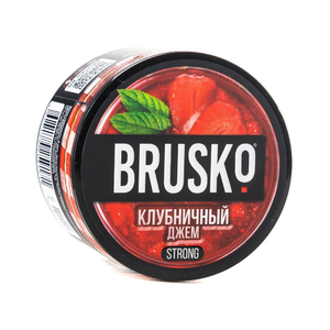 МК Кальянная смесь Brusko Strong  Клубничный джем 50 г