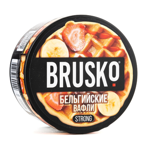 Кальянная смесь BRUSKO Strong Бельгийские Вафли 250 г