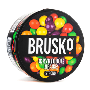 Кальянная смесь BRUSKO Strong Фруктовое Драже 250 г