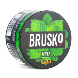 Кальянная смесь BRUSKO medium Мята 250 г ТП