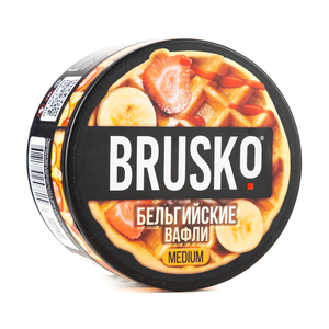 MK Кальянная смесь BRUSKO medium Бельгийские Вафли 250 г