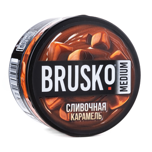 Кальянная смесь BRUSKO medium Сливочная Карамель 250 г ТП