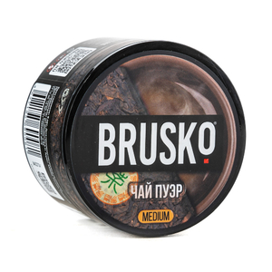 МК Кальянная смесь BRUSKO medium Чай Пуэр 50 г