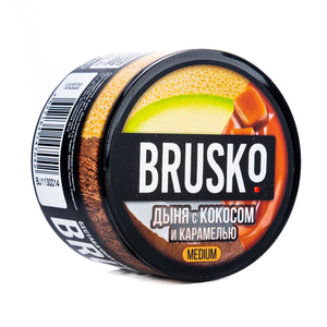 МК Кальянная смесь BRUSKO medium Дыня с Кокосом и Карамелью 50 г