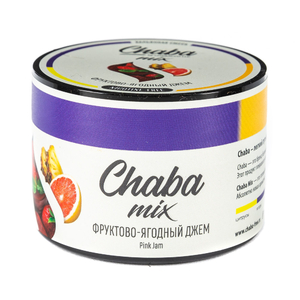 Кальянная смесь Chaba Nicotine Free Mix Pink Jam (Фруктово Ягодный Джем) 50 г