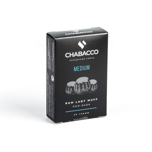 Кальянная смесь Chabacco Medium Rum lady muff (Ром баба) 50 г