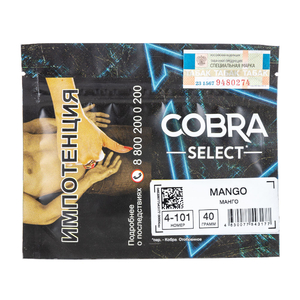 Табак Cobra SELECT Манго (Mango) 40 г