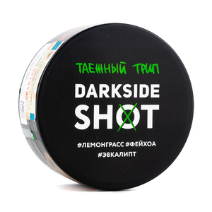 Табак Dark Side SHOT Таежный Трип (Лемонграсс Фейхоа Эвкалипт) 120 г