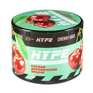 Кальянная смесь Hype Cherry Rave (Кислая деревенская вишня) 50 г