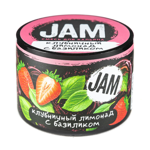 МК Кальянная cмесь JAM Клубничный лимонад с Базиликом 50 г