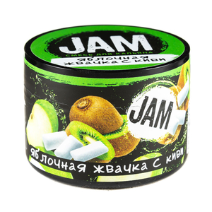 МК Кальянная cмесь JAM Жвачка с киви и яблоком (Яблочная Жвачка с Киви) 50 г