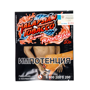 Табак Malaysian Tobacco Peachy Beach (Персик) 50 г