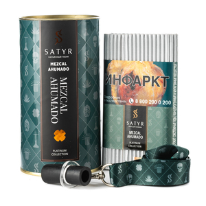 Табак Satyr Platinum Collection Mezcal Ahumado (Мескаль) 100 г