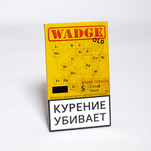 Табак WADGE OLD 100gr CITRUS PEACH