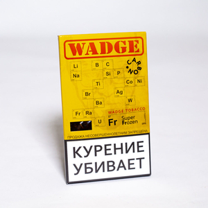 Табак WADGE CARBON 100gr SUPER FROZEN