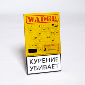 Табак WADGE OLD 100gr URANIUM