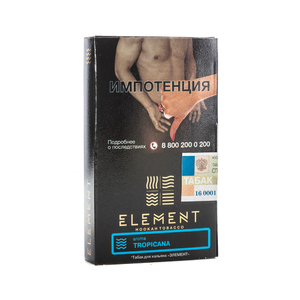 Табак Element (Вода) Tropicana (Манго маракуйя персик) 40 г