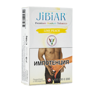 Табак Jibiar Lime Peach (Лайм персик) 50 г