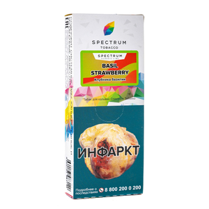 Табак Spectrum Basil Strawberry (Базилик клубника) 100 г