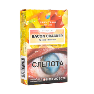 Табак Spectrum Kitchen Line Bacon Cracker (Крекер с беконом) 40 г